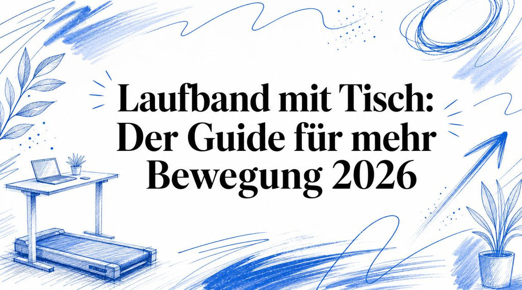 Laufband mit Tisch: Der Guide für mehr Bewegung 2026